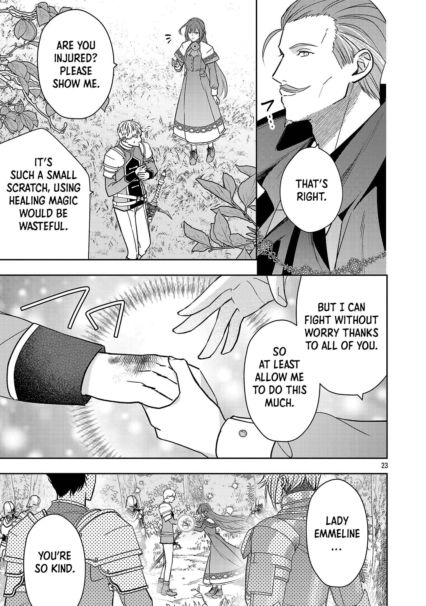 The Noble Lady Scorned as Incompetent Is Jilted and Becomes Known as the Saint of the Frontier Chapter 12 - . Page 23